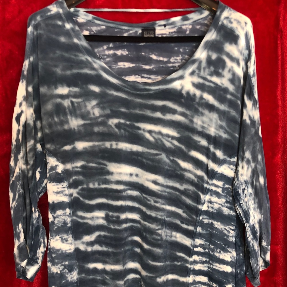 BLUE by Saks Fifth Avenue womens top (L)
